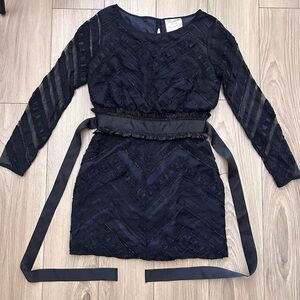 Free People Beaded mini dress